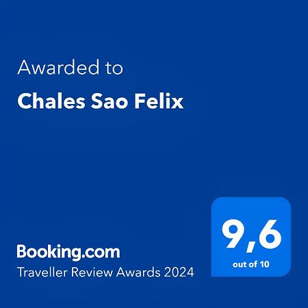 Chales Sao Felix Paiol Grande Kültér fotó
